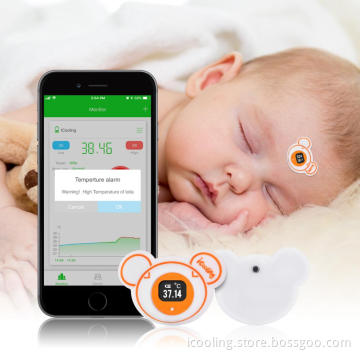 Smart Wearable Thermometer Bluetooth thermometer with APP